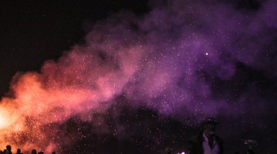fire and smoke
